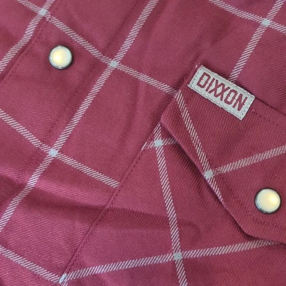 NWOT 🇺🇸 Dixxon "The Underground" Large Burgundy/Gray - Picture 5 of 10